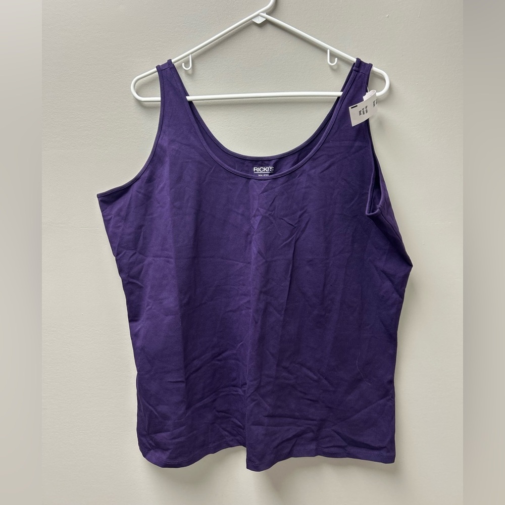 Ricki’s Women’s Purple Tank Top‎